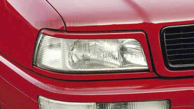 Реснички на фары Audi 80 B4 (Fiberglass-Easy-Gloss) (под покраску)