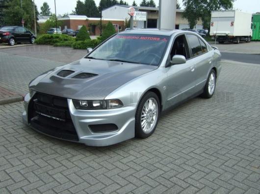 Передний бампер EVO Mitsubishi Galant 1996-2003