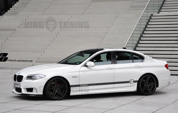 Пороги Prior Design BMW F10 2009-2013 седан
