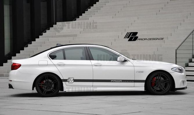Пороги Prior Design BMW F10 2009-2013 седан
