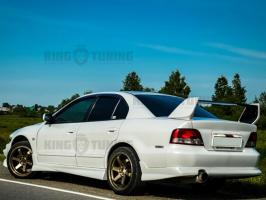 Накладка на задний бампер Dolphin для Mitsubishi Galant 8