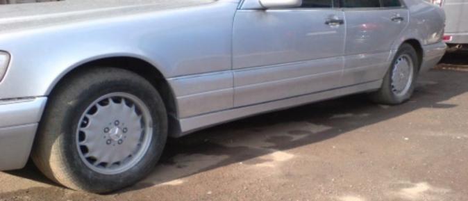 Пороги Mercedes-Benz W140  1991-1998 г.в.