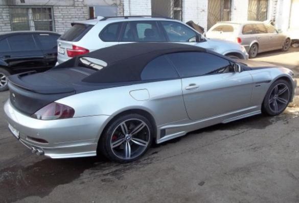 Пороги BMW E63 Hamann
