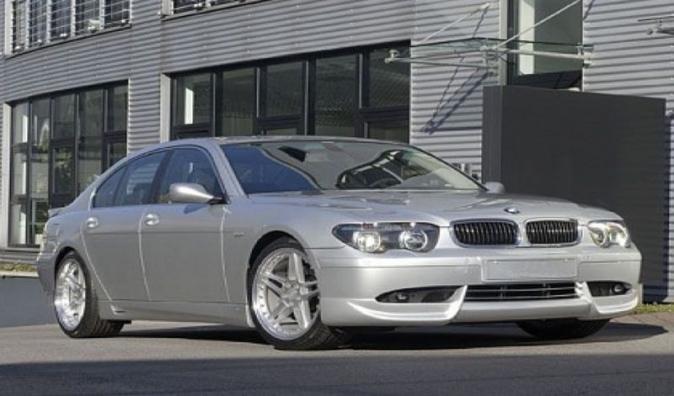 Накладка на передний бампер BMW E65 AC Schnitzer (дорест)