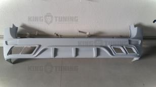 Бампер задний ТD - AMG + модули насадок под глушитель Mercedes SPRINTER с 2013-