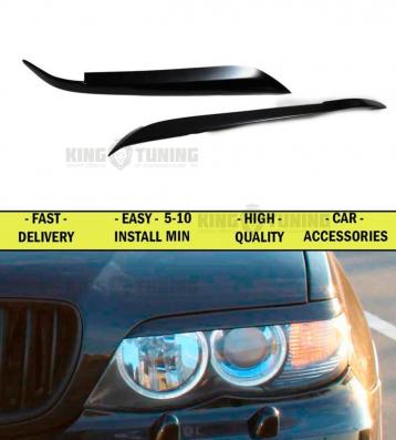 Реснички на фары BMW x5 e53 2003-2007
