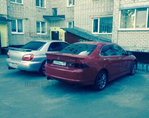 Спойлер DuckTail для Honda Accord 7 (абс пластик)