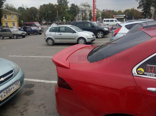 Спойлер DuckTail для Honda Accord 7 (абс пластик)