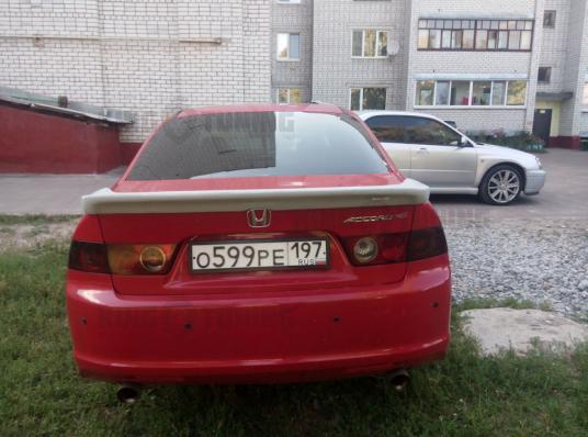 Спойлер DuckTail для Honda Accord 7 (абс пластик)