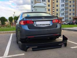 Накладка заднего бампера Аккорд 8 Мюген стиль