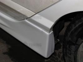 Пороги Honda Civic 8 Mugen (АБС ПЛАСТИК)