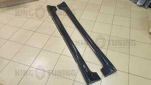 Пороги Honda Civic 8 Mugen (АБС ПЛАСТИК)