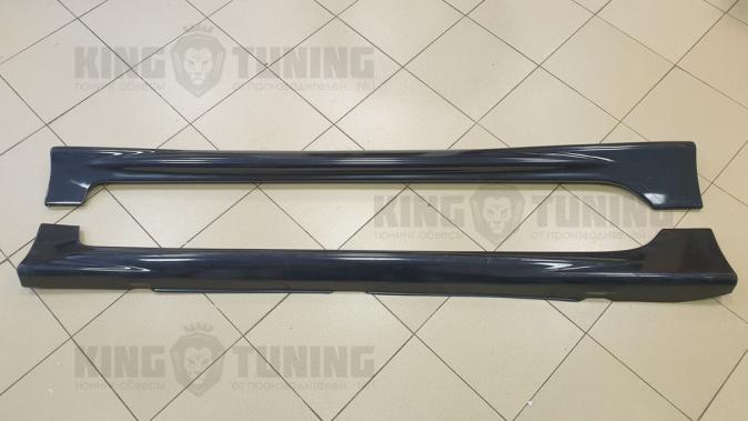 Пороги Honda Civic 8 Mugen (АБС ПЛАСТИК)