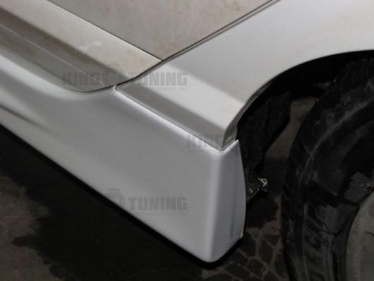 Пороги Honda Civic 8 Mugen (АБС ПЛАСТИК)
