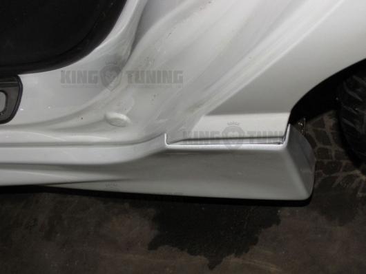 Пороги Honda Civic 8 Mugen (АБС ПЛАСТИК)