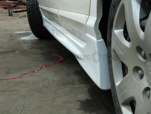 Пороги Honda Civic 8 Mugen (АБС ПЛАСТИК)