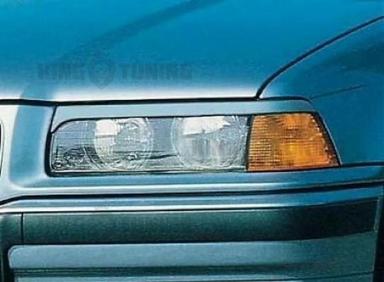 Накладки на фары BMW E36 верхние прямые