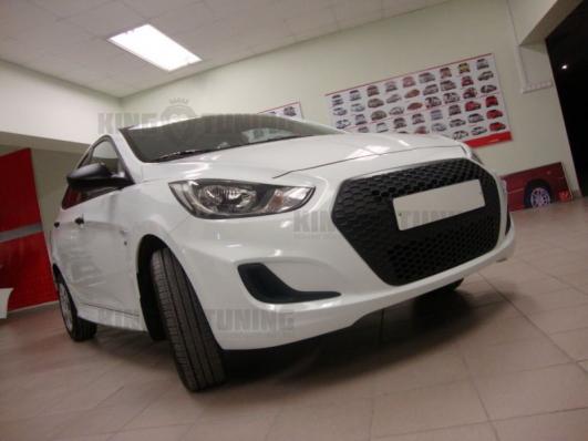 Решётка Hyundai Solaris 10-14