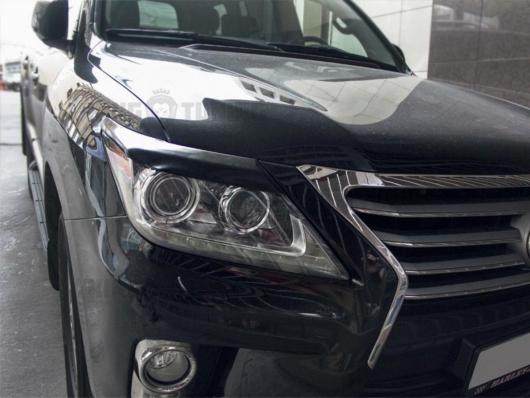 Реснички на фары Lexus LX 570 12-15 комплект