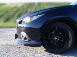 Реснички на фары под линзы Mazda 3 bm  2013-2019