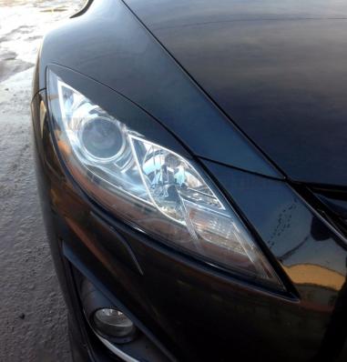 Реснички на фары Mazda 6 GH 07-12