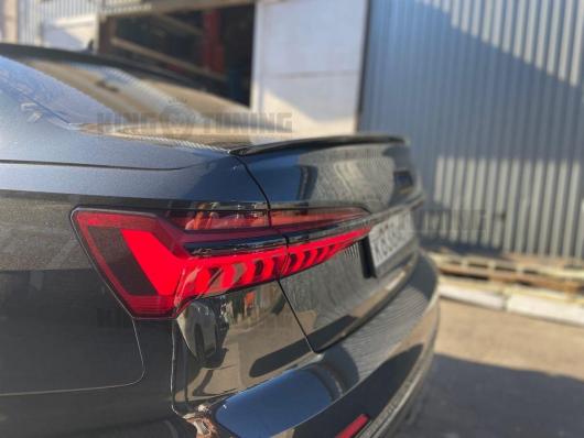 Спойлер + козырек AUDI a6 c8 (под покраску)