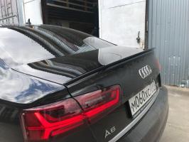 Спойлер + козырек AUDI a6 c7 (под покраску)