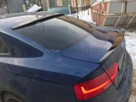 Спойлер + козырек AUDI a5 b8 coupe (под покраску)
