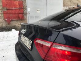 Спойлер + козырек AUDI a5 b8 coupe (под покраску)