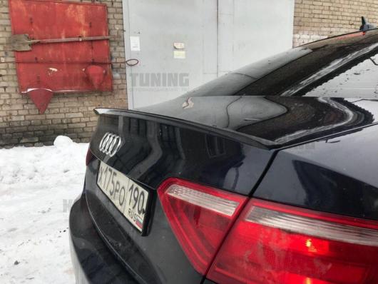 Спойлер + козырек AUDI a5 b8 coupe (под покраску)