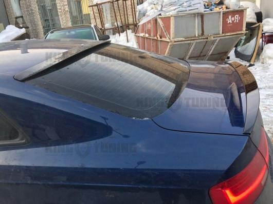 Спойлер + козырек AUDI a5 b8 coupe (под покраску)