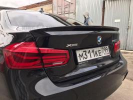 Спойлер + козырек BMW f30 (под покраску)
