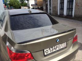 Спойлер + козырек BMW e60 (под покраску)