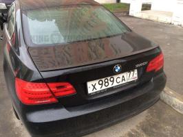 Спойлер + козырек BMW e92 (под покраску)