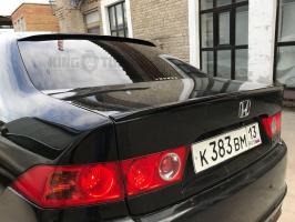 Спойлер + козырек Honda Accord 7 (под покрас)