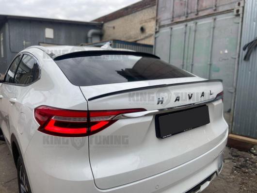 Спойлер + козырек HAVAL F7 x (под покрас)