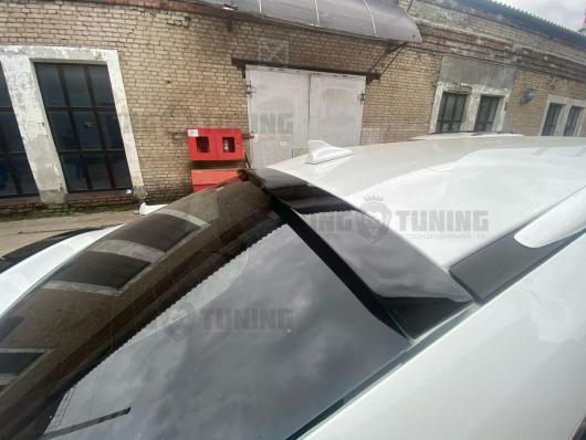 Спойлер + козырек HAVAL F7 x (под покрас)