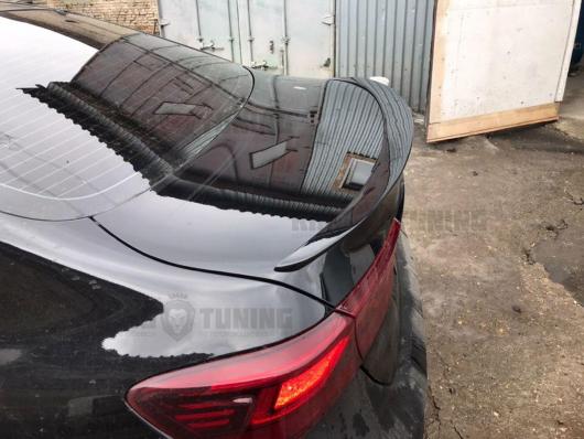 Спойлер + козырек Kia Cerato 4 (под покраску)