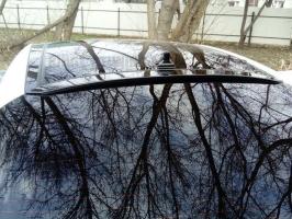 Спойлер + козырек Kia Optima (под покрас)