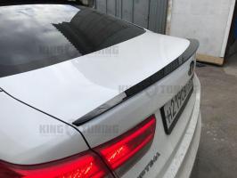 Спойлер + козырек Kia Optima 17 (под покрас)