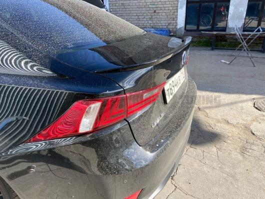 Спойлер + козырек LEXUS is250 2 (под покраску)