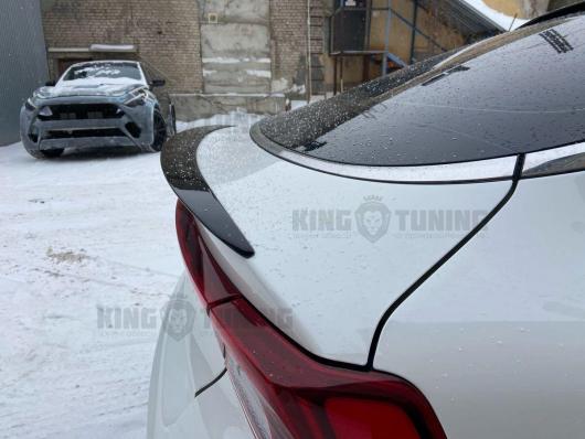 Спойлер + козырек Kia K5 20+ (под покрас)