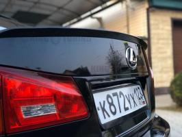 Спойлер + козырек LEXUS is250 3 (под покраску)