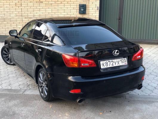 Спойлер + козырек LEXUS is250 3 (под покраску)