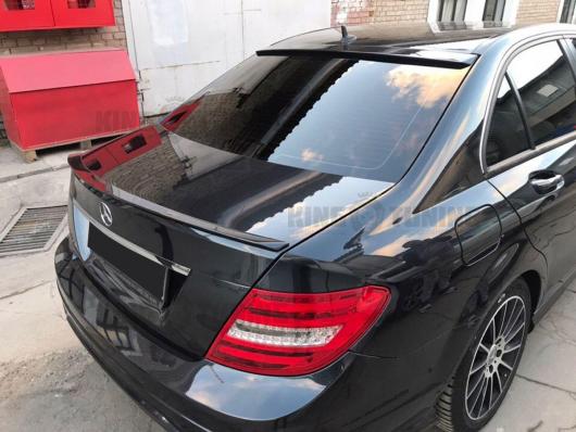 Спойлер + козырек Mercedes w204 дорест (под покраску)