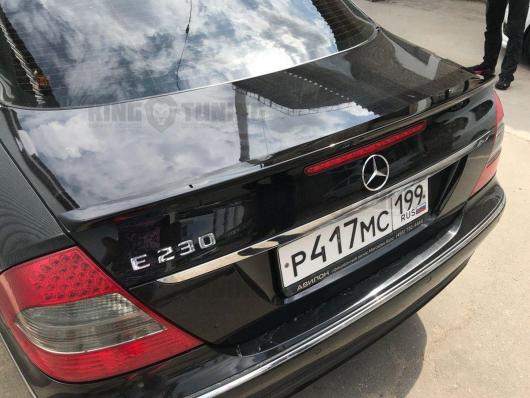 Спойлер + козырек Mercedes w211 (под покраску)