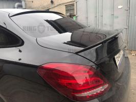 Спойлер + козырек Mercedes w205 (под покраску)
