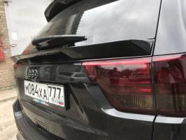 Спойлер + козырек Jeep Cherokee (под покраску)