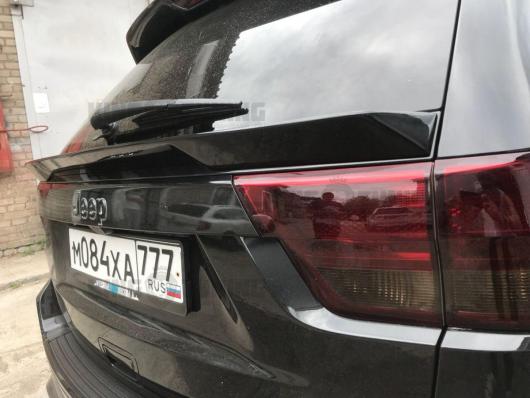 Спойлер + козырек Jeep Cherokee (под покраску)