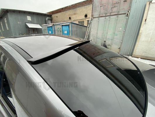 Спойлер + козырек Mercedes CLA 118 (под покраску)